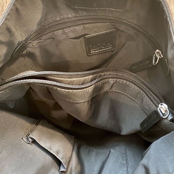 Kooba Black Pebbled Leather Hobo Shoulder Bag - Picture 6 of 9